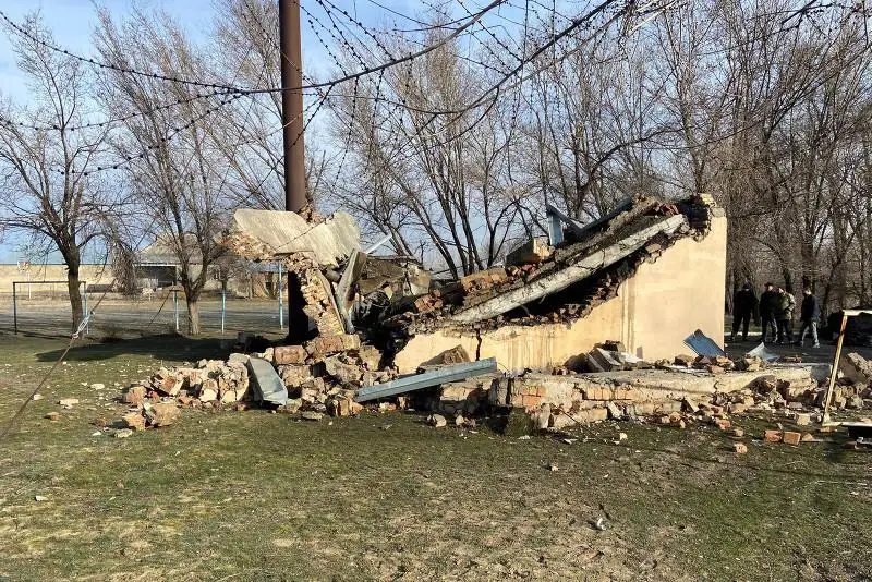 Түркістан облысында мектеп қазандығы жарылып кетті