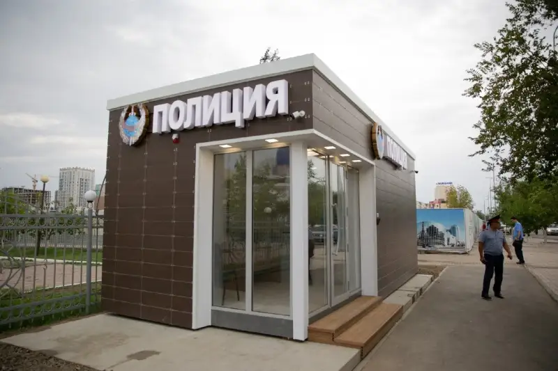 Атырауда сәнді полиция бекеті пайда болды