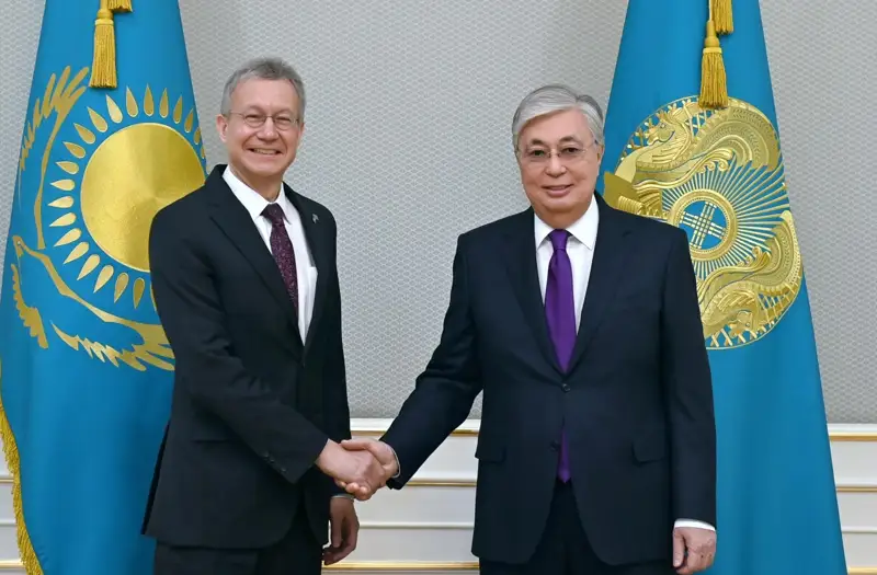 Тоқаев АҚШ елшісі Дэниел Розенблюмді қабылдады