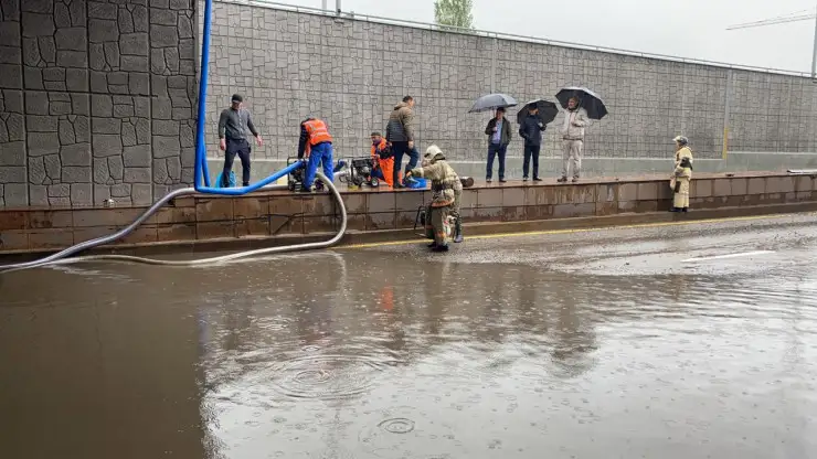 Алматы тағы да су астында қалды
