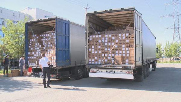 Түркістан облысына Өзбекстаннан дәрі-дәрмек жеткізілді