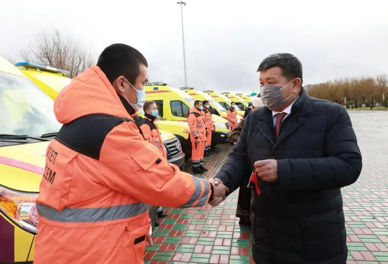 Махамбет Досмұхамбетов: Атырау облысы жедел жәрдем көлігімен 100 пайыз қамтылған