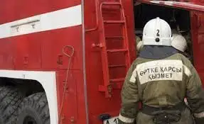 Алматыда көкөніс сататын дүңгіршек өртенді