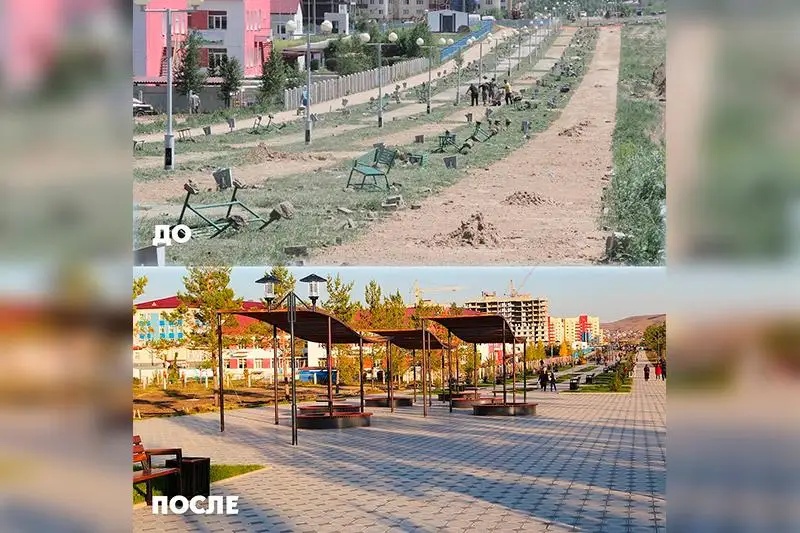 Өскеменде аллея ашылды