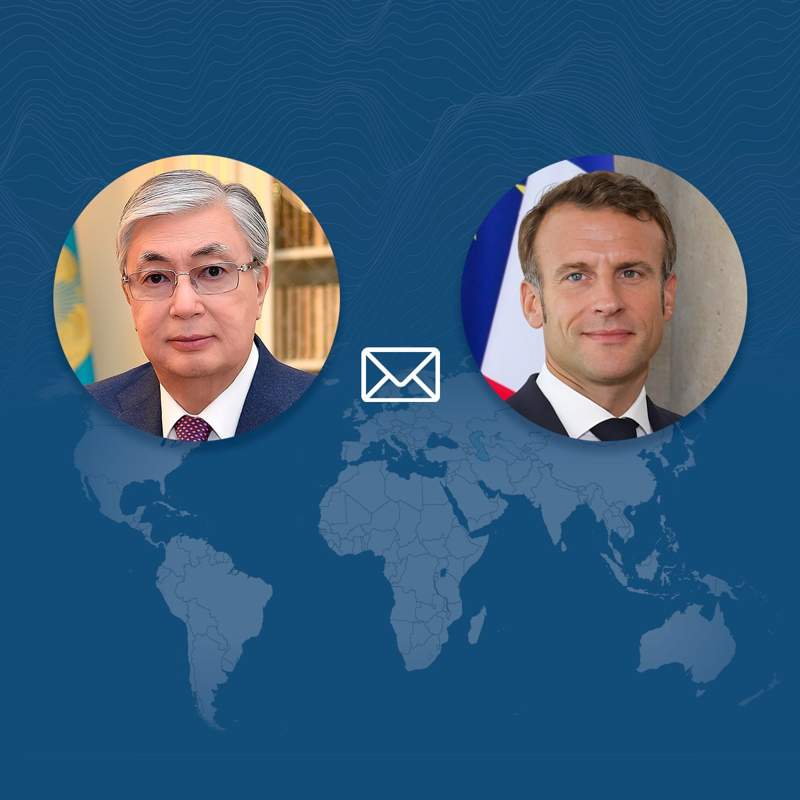 Мемлекет басшысы Франция Президентіне құттықтау жеделхатын жолдады