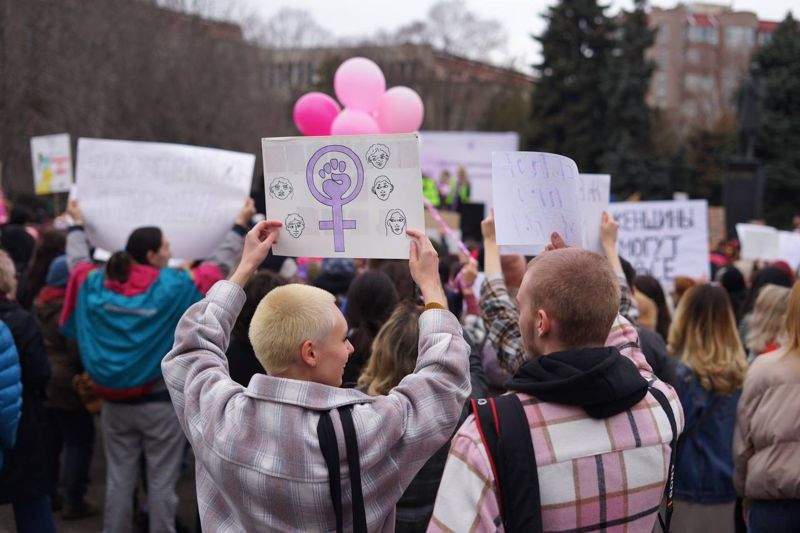Алматыда митинг өтіп жатыр