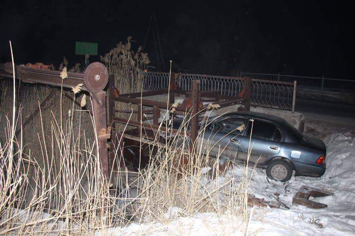 Жетісу облысында автокөлік су деңгейін бақылайтын құрылымға соғылды