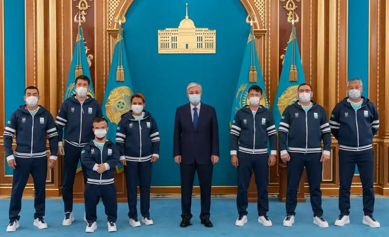 Президент Қазақстан Ұлттық паралимпиада құрама командасының мүшелерімен кездесті 