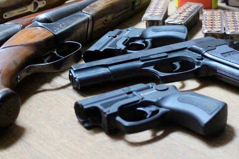 Заңсыз айналымнан 8 қару тәркіленді