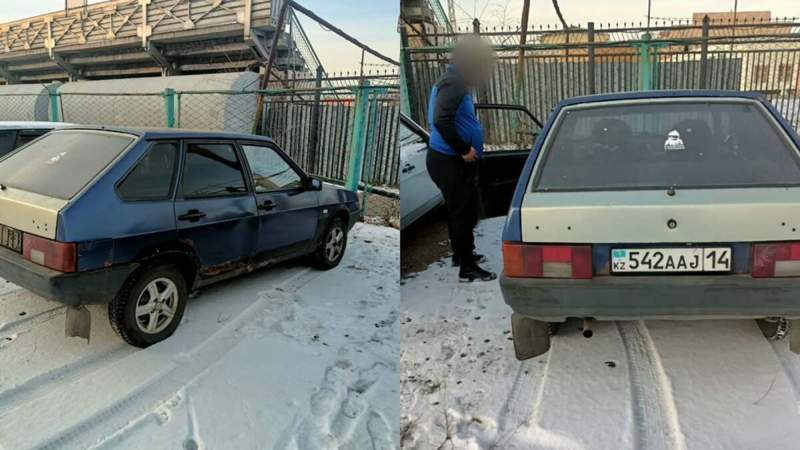 Екібастұзда жалған мемлекеттік нөмірі бар көлік анықталды 