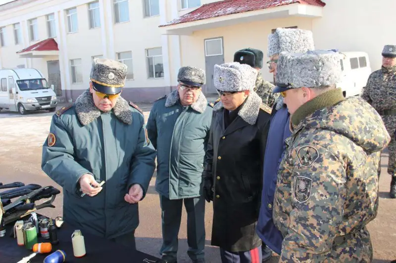 Ішкі істер министрі Ұлттық ұланның қызметімен танысты 