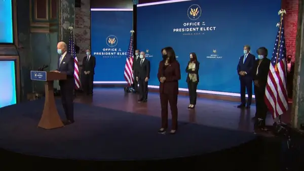 АҚШ президенті Джо Байден командасын таныстырды
