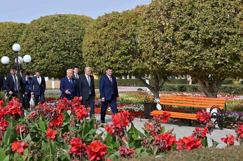 Президент Қасым-Жомарт Тоқаев Нағи Ілиясов ауылына барды