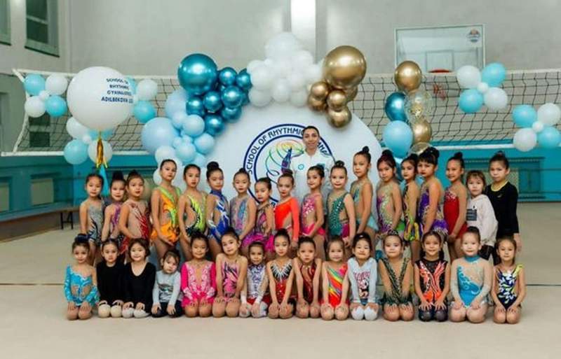 Шымкентте көркем гимнастика шебері Лола Әділбекованың мектебі ашылды