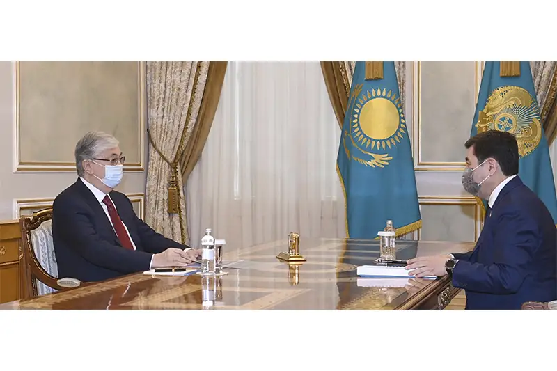 Мемлекет басшысы Парламент Мәжілісінің төрағасы Ерлан Қошановты қабылдады 