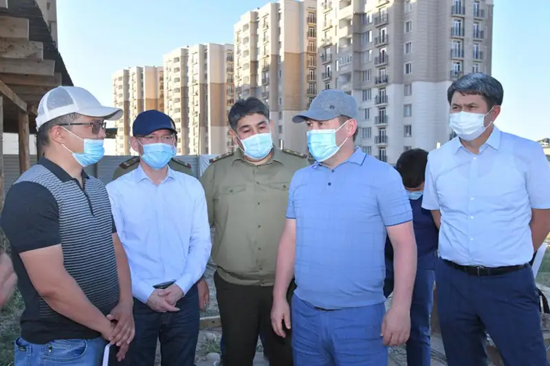 Өрт сөндіру депосының құрылысы аяқталуға таяу
