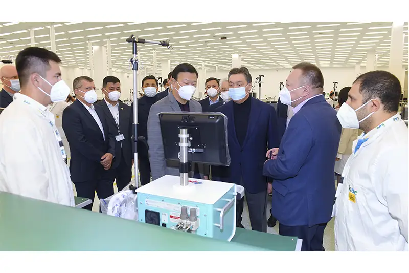 Өкпені жасанды желдету аппаратын шығаратын өндіріс ашылды  