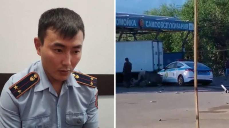 Алматыда қызметтік көлігімен әйелді қағып өлтірген полицей жазаға тартылды