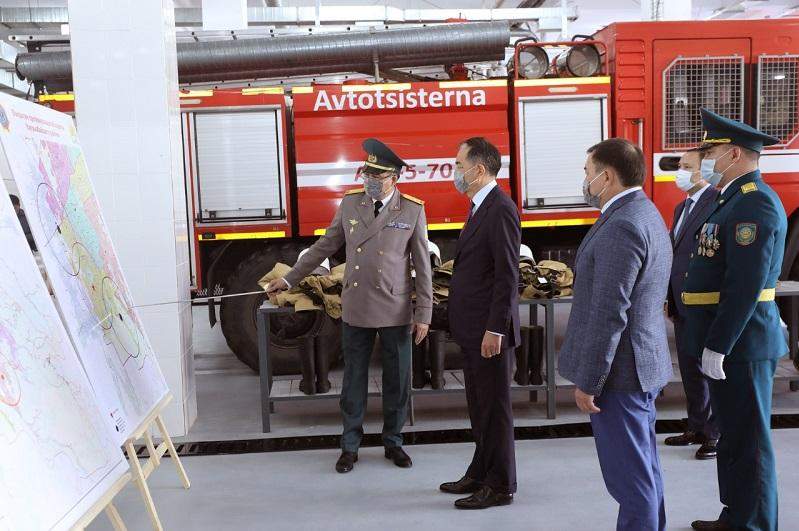 Алматының Наурызбай ауданында заманауи өрт сөндіру бөлімі ашылды 