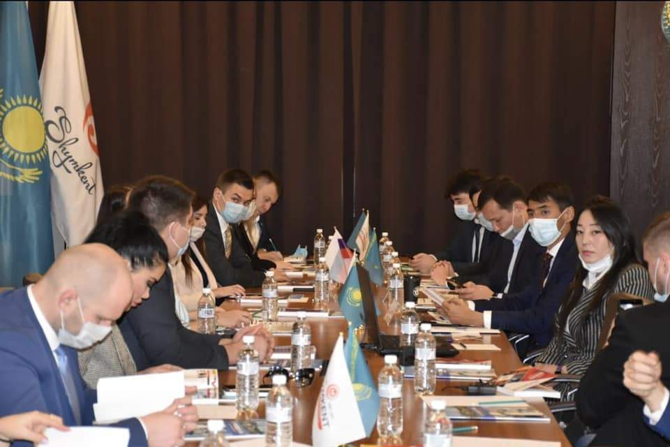 Шымкентке Татарстан Республикасының сауда-өнеркәсіптік палатасы өкілдері келді
