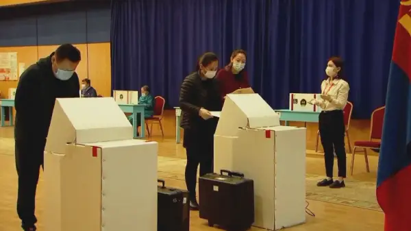 Моңғолиядағы сайлауда билік партиясы жеңді 