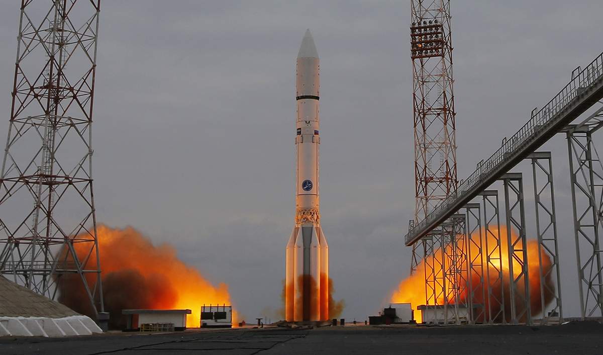 Байқоңыр ғарыш айлағынан Ресейдің «Протон-М» кемесі ұшты