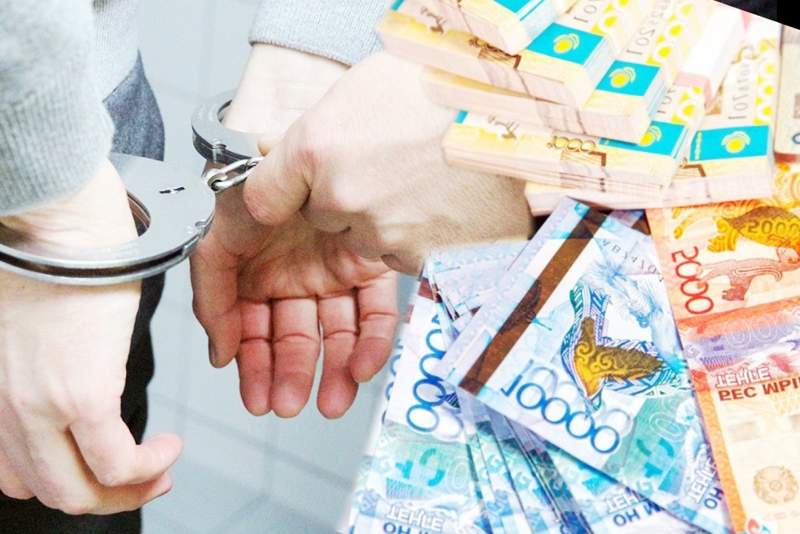  Қазығұрт полиция бөлімі бастығының орынбасары қол астындағы қызметкерлерінен ақша бопсалаған