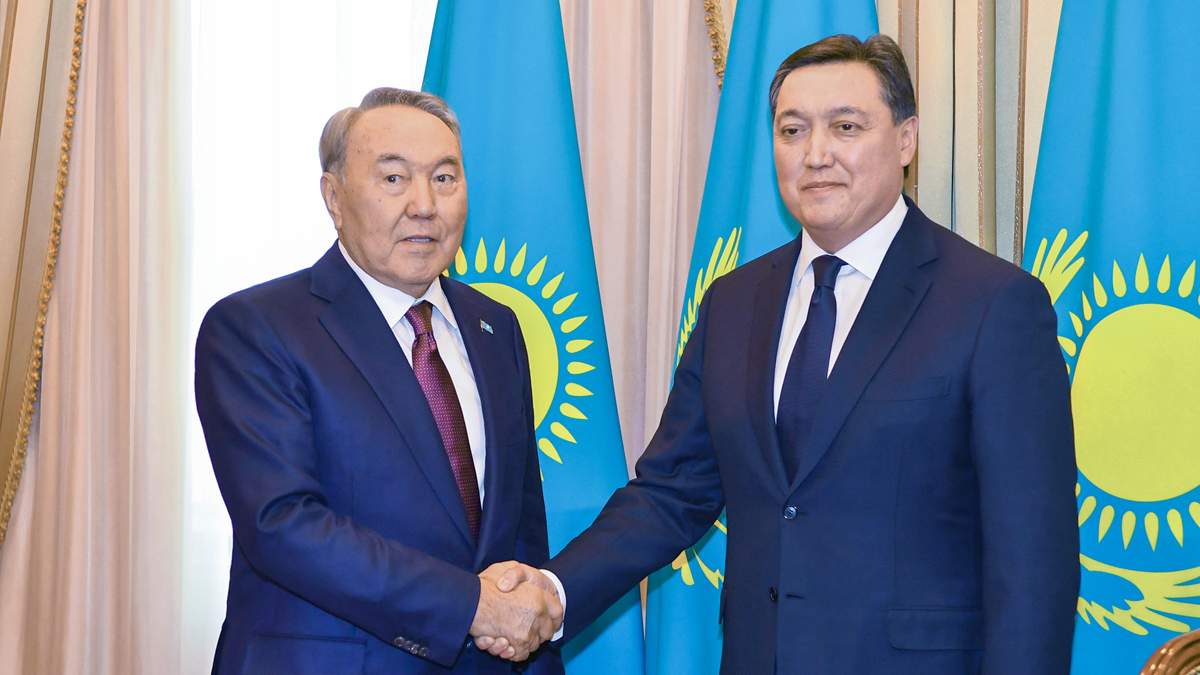 Мамин Назарбаевқа саулық тіледі