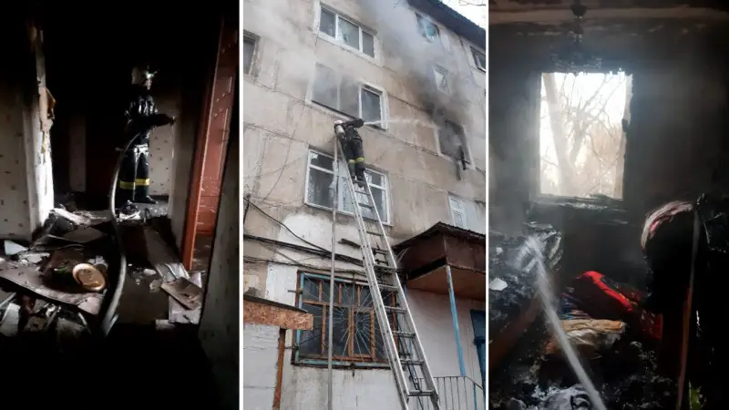 Жамбыл облысындағы өрттен бес бала қаза тапты