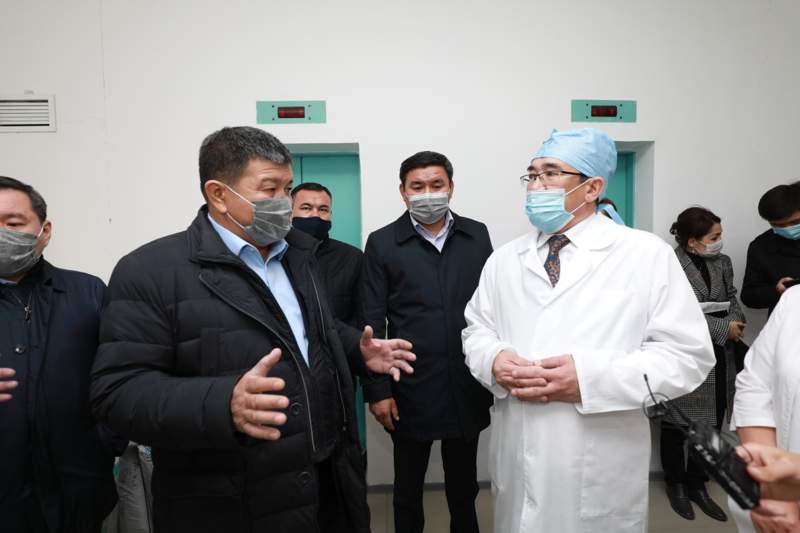Облыс әкімі Исатай ауданына жұмыс сапарымен барды 
