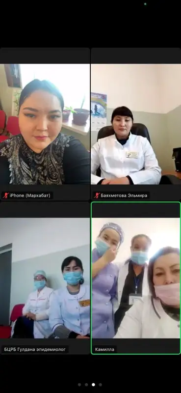 Партияның медицина саласындағы жоспарлы жұмыстары таныстырылды