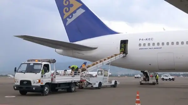 Үндістаннан Алматыға 34 тонна дәрі-дәрмек әкелінді