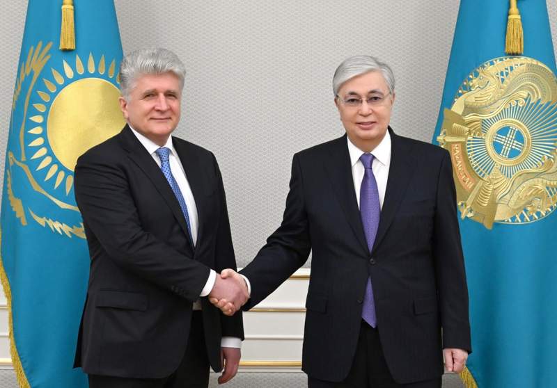 Тоқаев БҰҰ Бас хатшысының саяси мәселелер жөніндегі көмекшісі Мирослав Енчаны қабылдады
