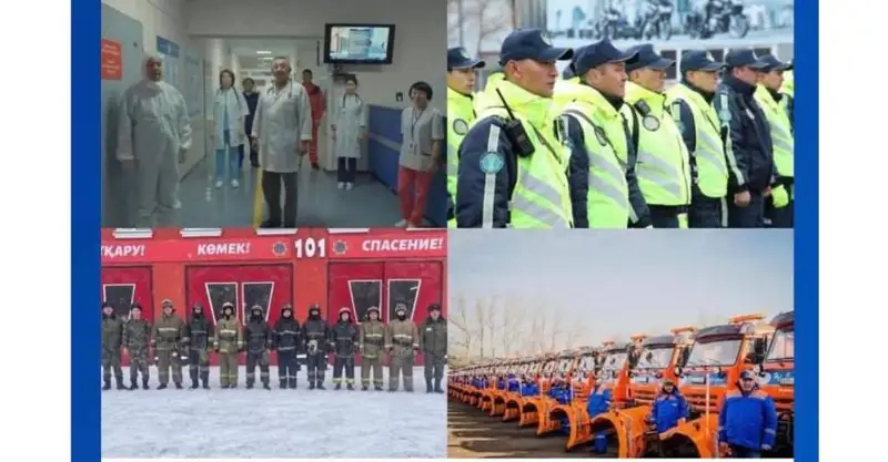 Президент Жаңа жыл түнінде жұмыс істеген қазақстандықтарға алғыс айтты