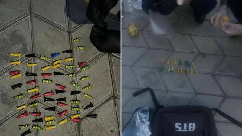 Көкшетауда гашиш майы бар 78 капсула тәркіленді