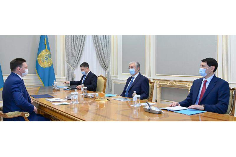 ҚР Президентіне Еуразиялық даму банкінің орта мерзімдегі жоспары таныстырылды  