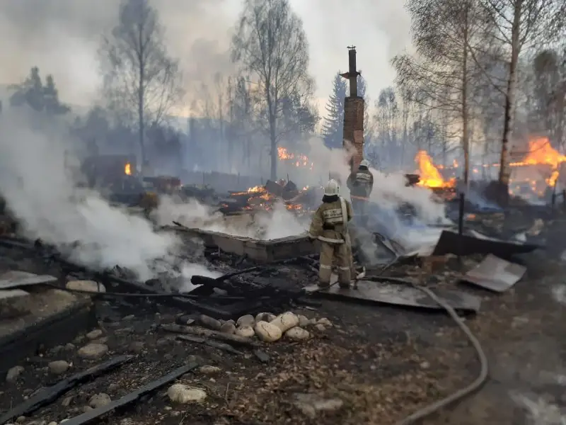 ШҚО-дағы өрт бір адамның өмірін қиды