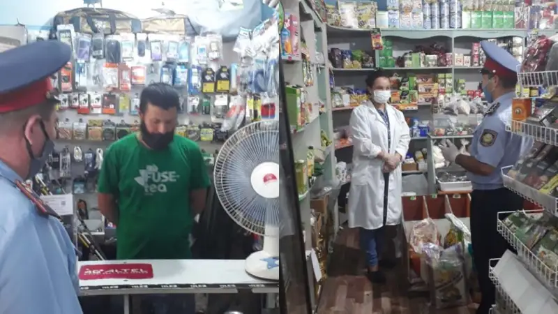 Шектеу шараларының сақталуы полицейлер бақылауында тұр 