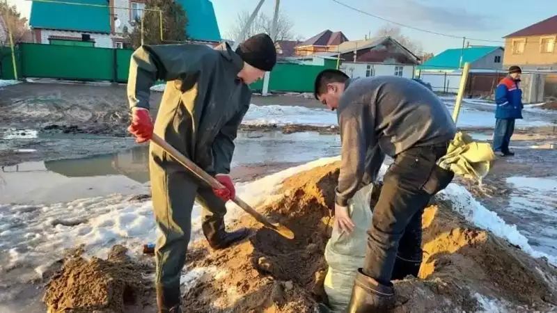 БҚО-да өзендердің су деңгейі көтеріліп жатыр
