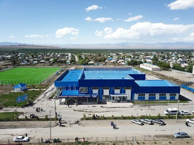 Нарынқол ауылында спорт кешені ашылды