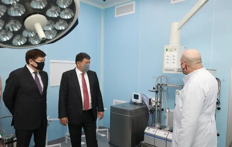 Атырауда кардиоорталық жанынан 50 орындық жапсаржай пайдалануға берілді