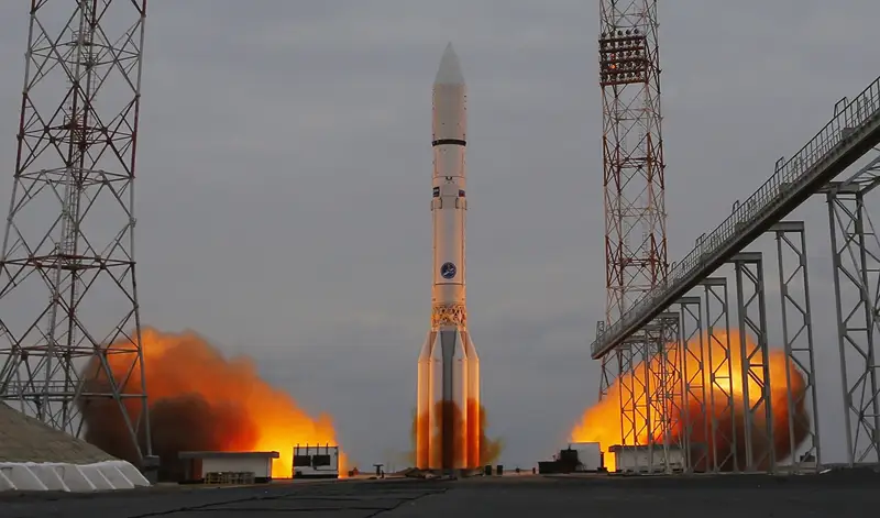 Байқоңыр ғарыш айлағынан Ресейдің «Протон-М» кемесі ұшты