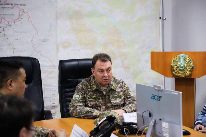 ТЖМ басшысы Ақтөбе облысындағы жедел штабтың жұмысын тексерді