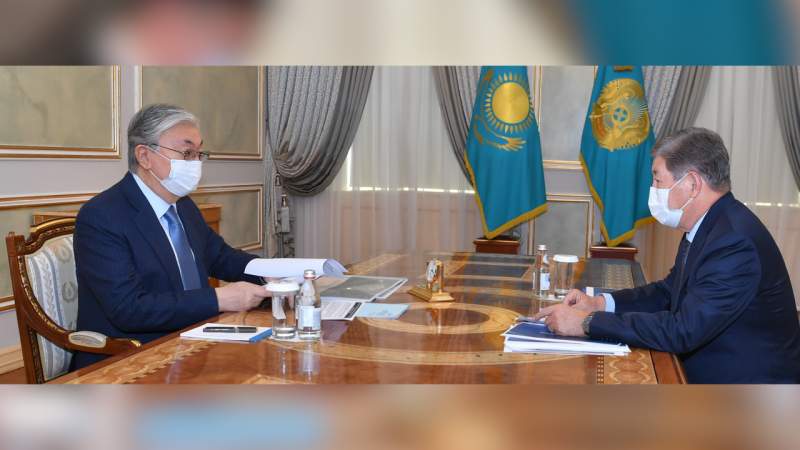 Президент Есімовпен кездесті
