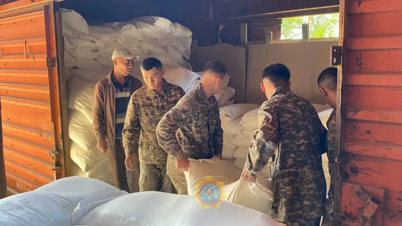 Ауғанстанға гуманитарлық көмек жөнелту жұмыстары аяқталды