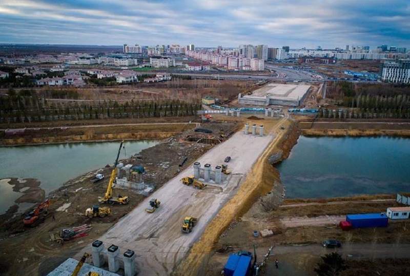 Астана әкімі:Тәуелсіздік даңғылындағы көпір келер жылы ашылады 