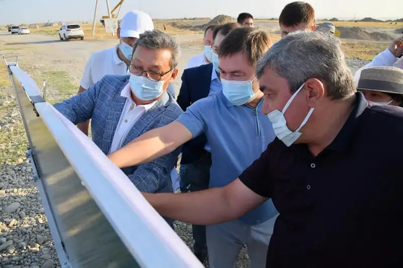 Шымкентте 3 магистралды су құбырының құрылысы жүріп жатыр