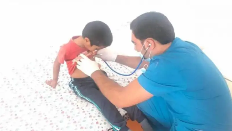 Шымкентте үш жасар бала бензин ішіп қойған