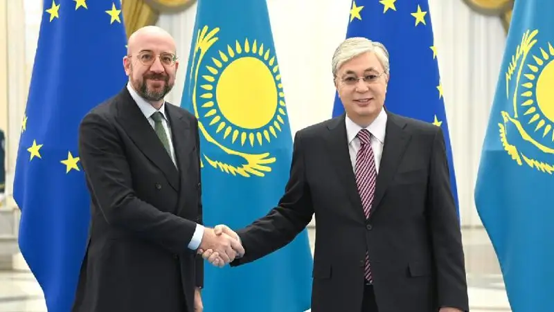 Тоқаев Еуропалық Кеңестің Президентімен кездесті