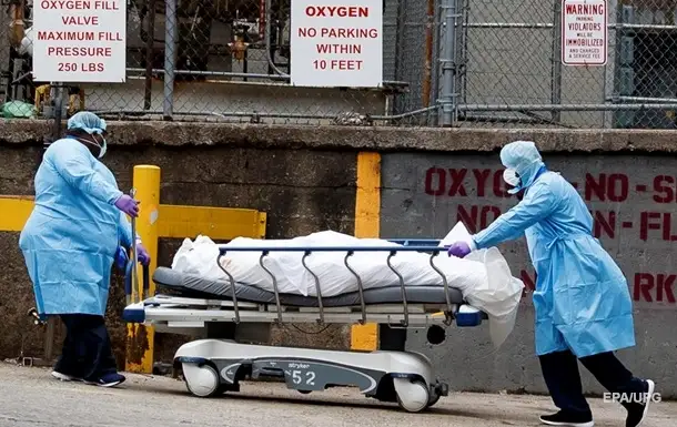 АҚШ-та бір тәулікте 1,2 мың адам көз жұмған